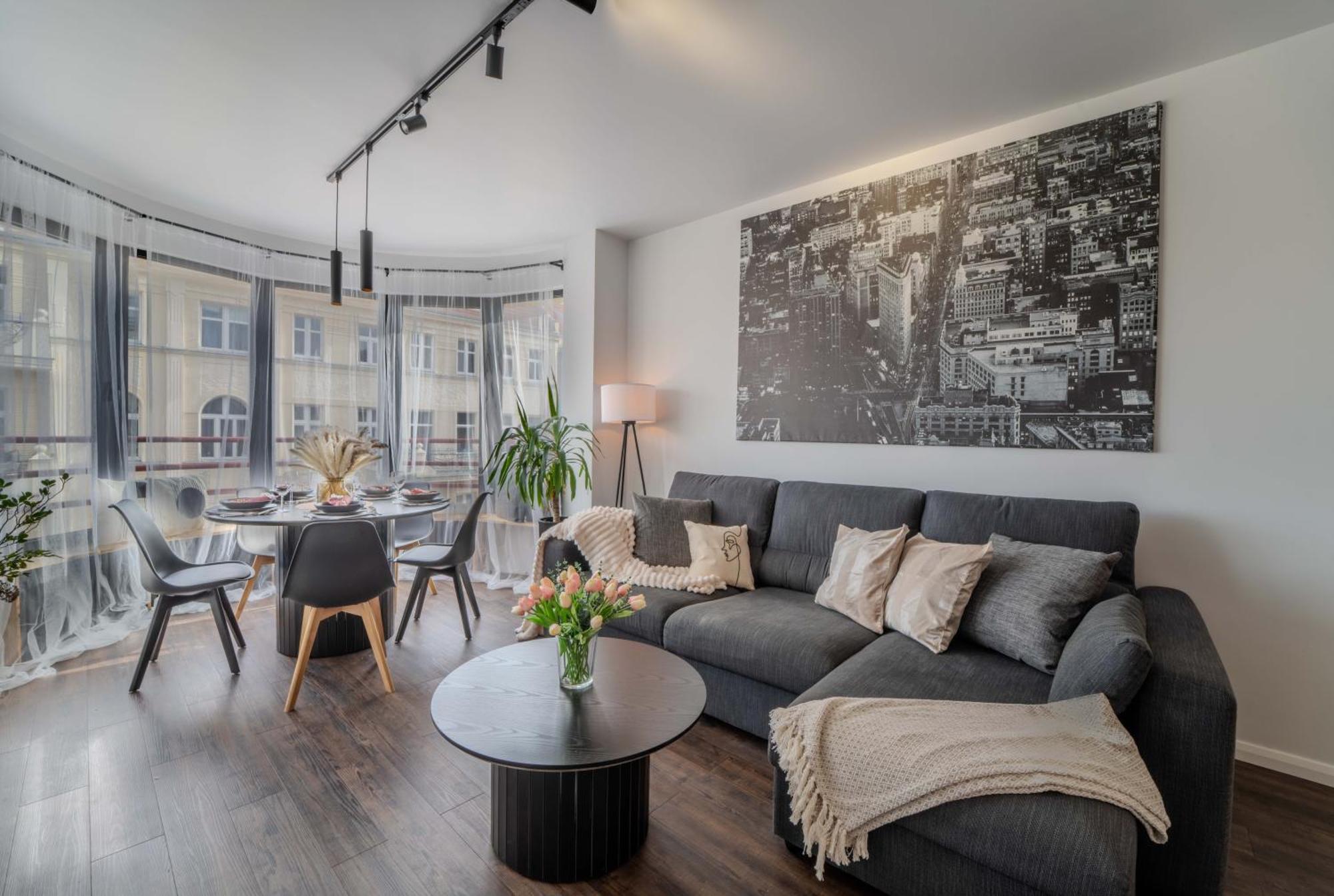 New Large Modern Apartment - City Center - 60M2 - Lift - Parking Вроцлав Экстерьер фото