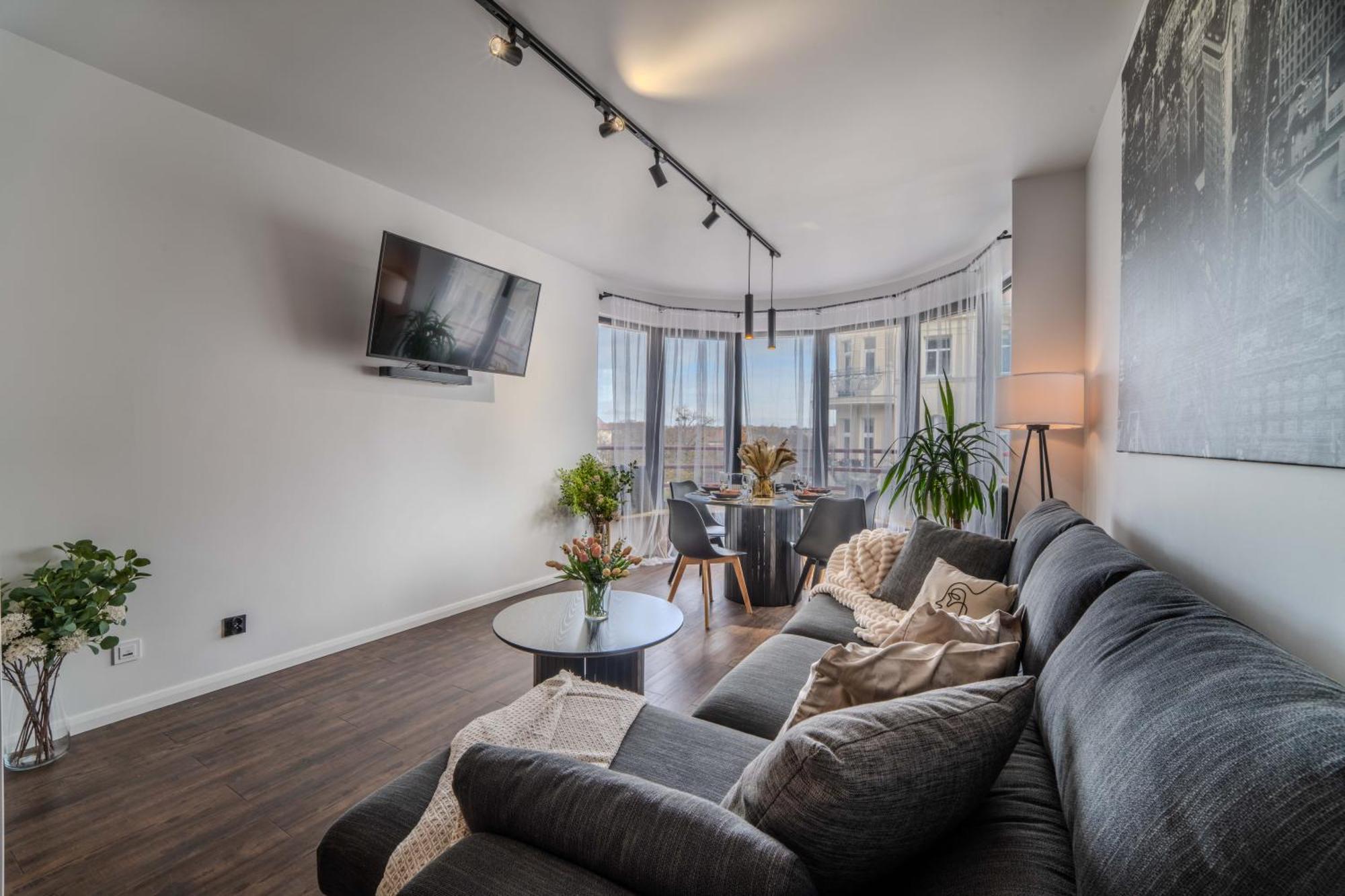 New Large Modern Apartment - City Center - 60M2 - Lift - Parking Вроцлав Экстерьер фото